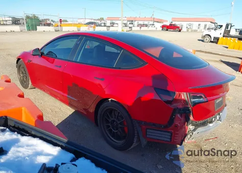 2021 Tesla Model 3 Performance Dual Motor All-Wheel Drive из США, поврежденный, VIN 5YJ3E1EC2MF033242